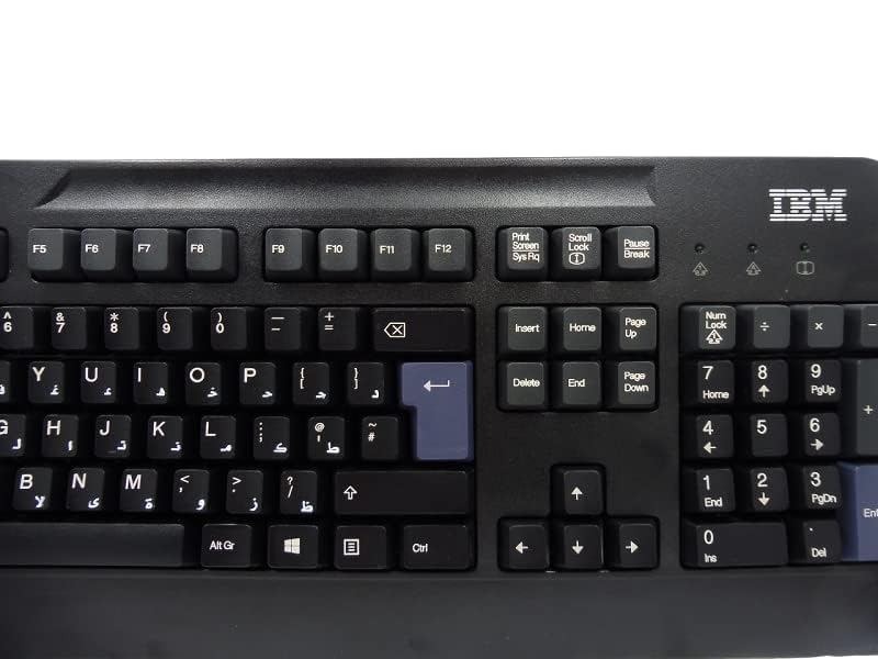 Image of IBM USB Keyboard Pro Fullwidth Keyboard 104 Keys -Black