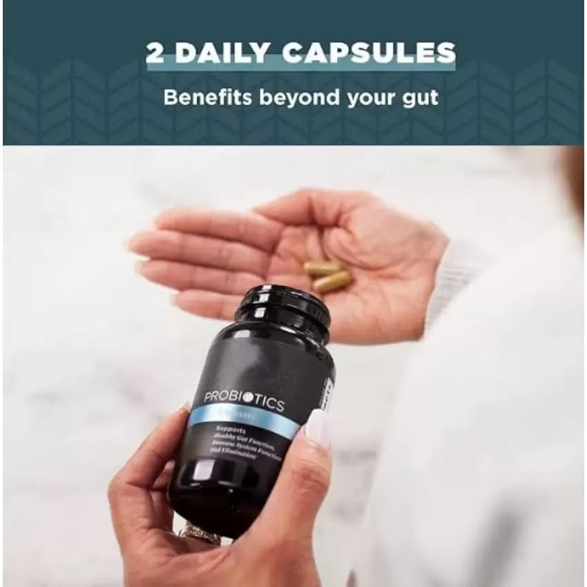 Probiotiques quotidiens 50 milliards d'UFC avec prébiotiques, favorisent la santé intestinale, le soutien digestif et immunitaire, sans gluten, mélange de superaliments anciens