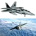 HANGHANG 1/100 Scale F-22 Raptor Fighter Attack Plane Metal Fighter Military Model Fairchild Republic Diecast Plane Model for Commemorate Collection or Gift