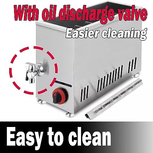 Commercial Hot Dog Stick Machine, 21L Sausage & Cheese Fryer with Precise Thermostat, Perfect for Corn Dogs & Deep Frying - Ideal Catering Equipment