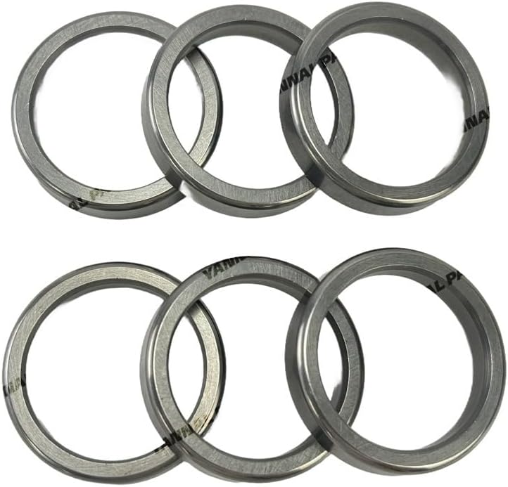 6 PC TCD2013 Intake Valve Seat 04900636 04257717 Suitable for Deutz Engine Part
