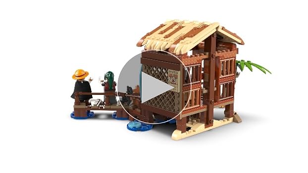 Amazon.com: LEGO ONE Piece Windmill Village Hut Building Blocks
