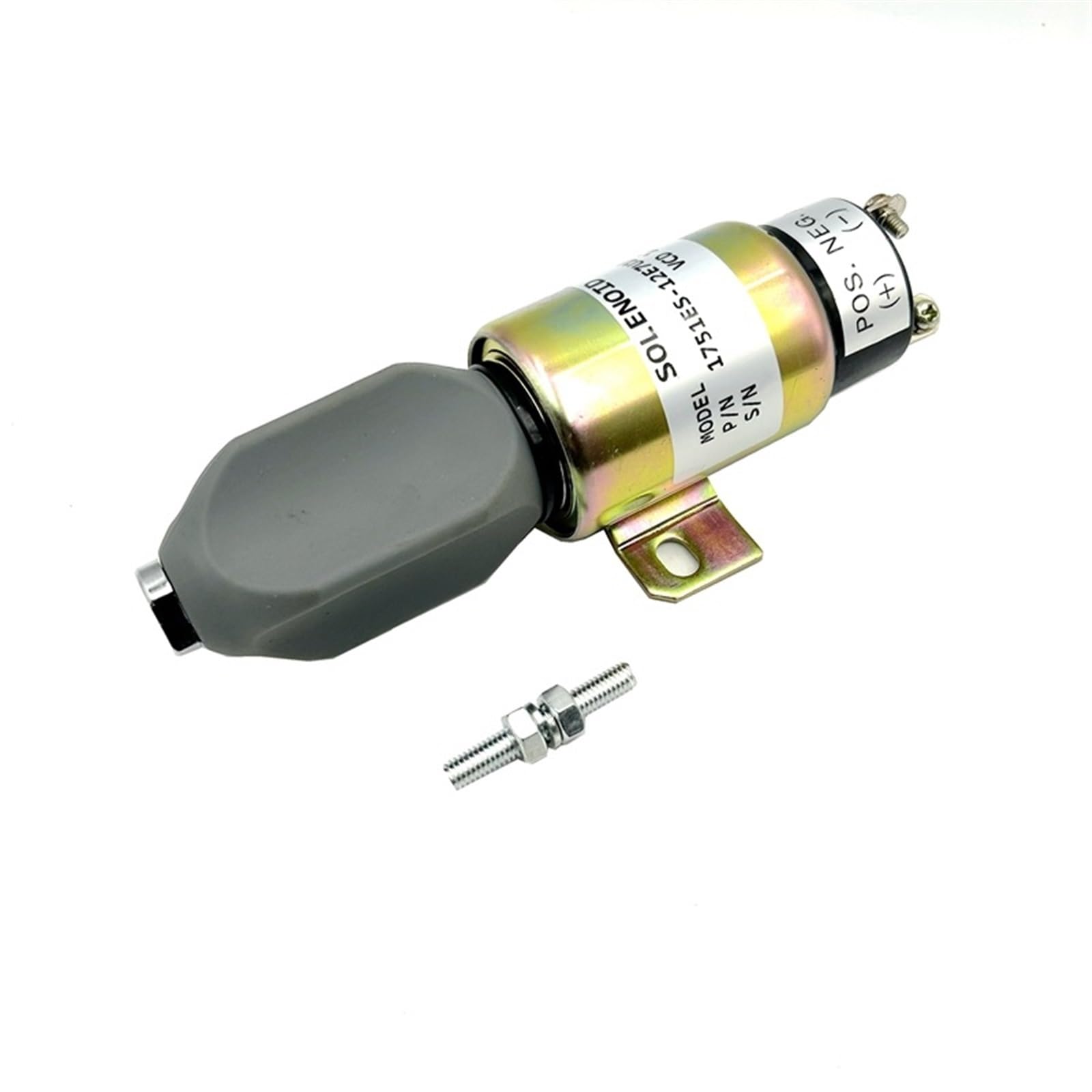 Gadsqdkok 24V Generator Engine Parts 1751Es-12E7u1b1s1/1751Es-24E7u1b1s1 12V Fuel Shut Off Solenoid For