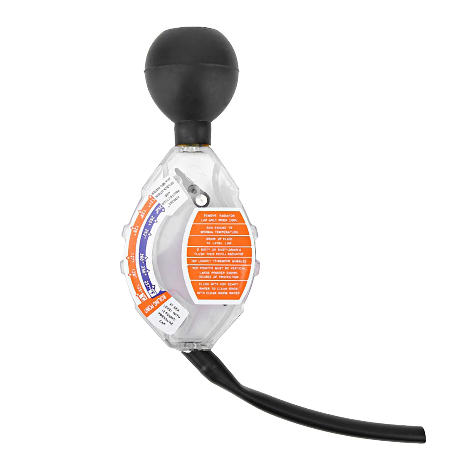 SIXRUN Tester per Liquido Refrigerante Tester Antigelo a Quadrante con Corpo in ABS Doppia C e F per Il Controllo del Punto di Congelamento e di Ebollizione Portatile per Conducenti Meccanici Uso in