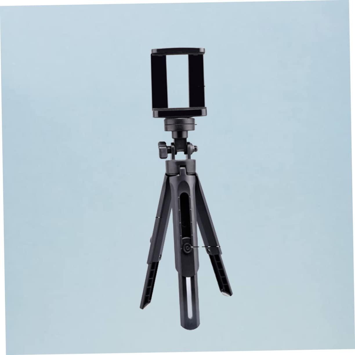 Balacoo 3 Pcs Portable Adjustable Mobile Phone Tripod Holder Flexible Triangle Lazy Bracket for Camera Stand for Smartphones and Digital Cameras Black