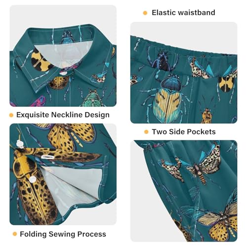 Image of Boccsty Ice Cream Drip Boy Summer Shorts Sets Hawaiian Toddler Boys T-Shirt & Pants 2 Pcs 3T-10T