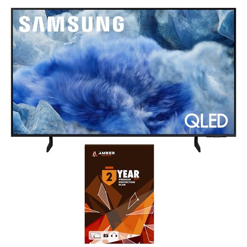 Samsung QN43Q8FAAFXZA 43 Inch Class QLED Q8F 4K Vision AI Smart TV with 2 Year Amber Protection Plan (2025)