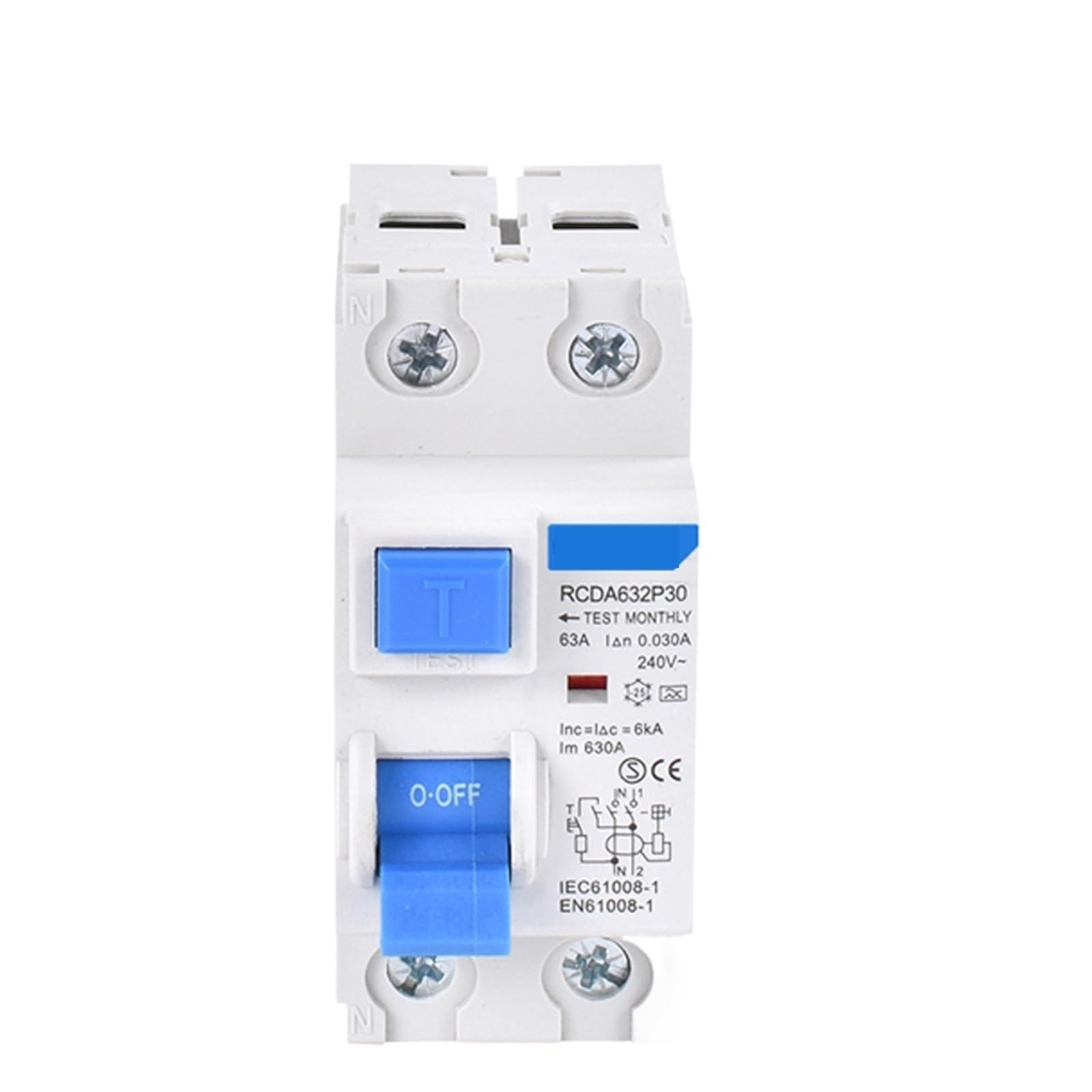 Disjoncteur différentiel intelligent 4P pour borne de recharge EV