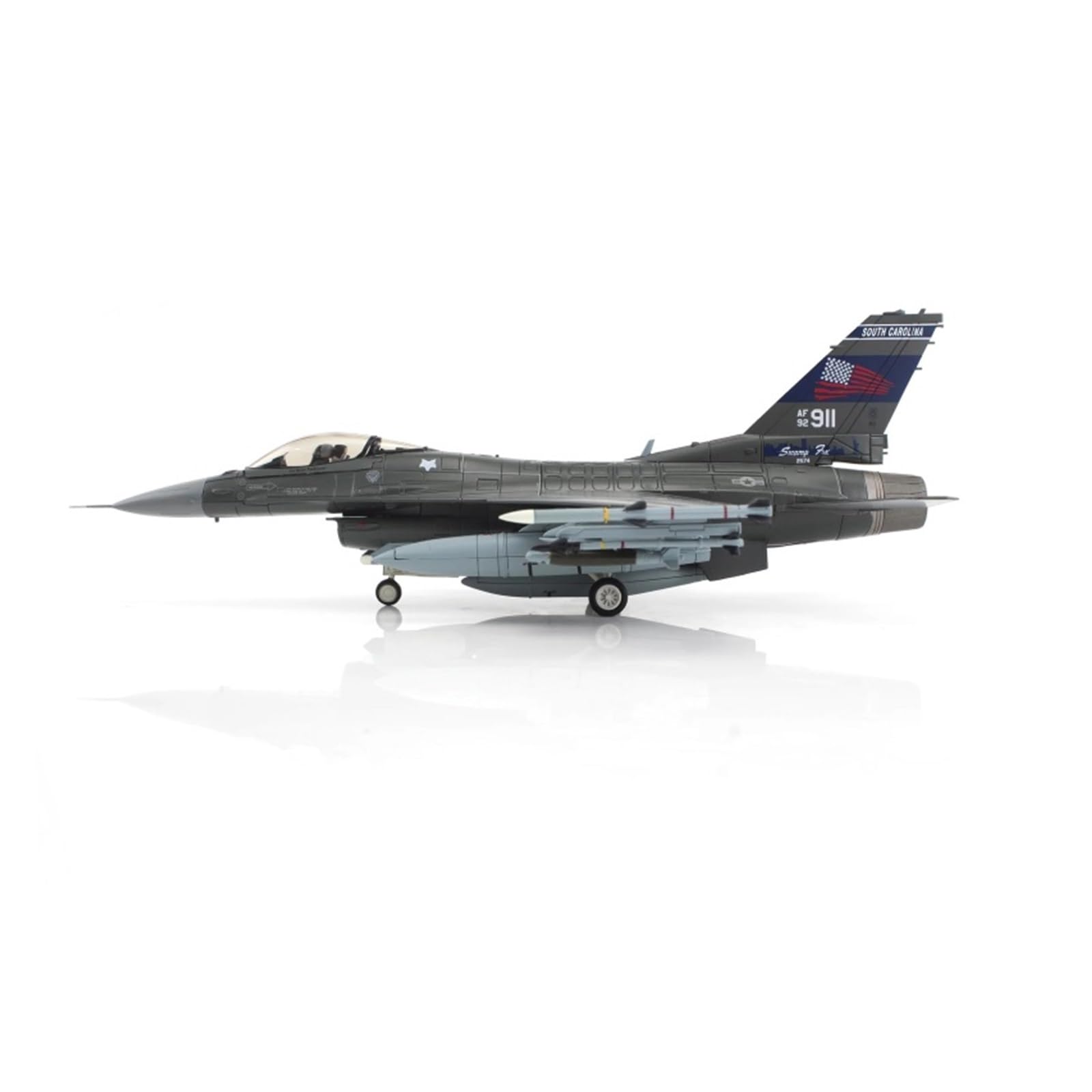 ZXLIHS Modelli di Aerei Decorati 1/72 per US F-16C F16 Modello da Caccia Pressofuso in Lega Modello di Aereo Regali commemorativi Una Storia storica