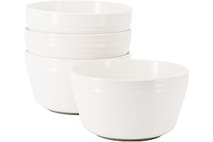 Bee and Willow 4 Piece Stoneware Bowl Set: Timeless Tableware for Any Occasion