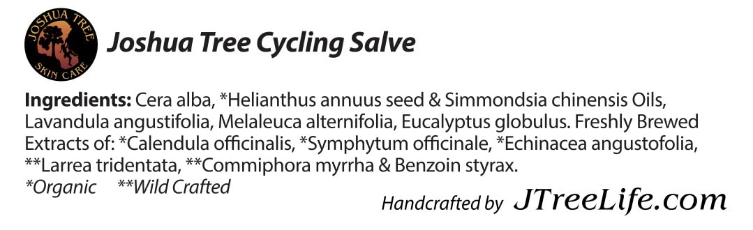Joshua Tree Organic Cycling Salve