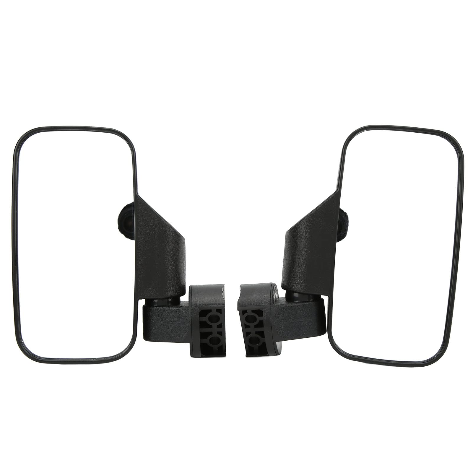Rétroviseur Latéral de Remplacement pour UTV Roll Bar Noir Vision Parfaite Stabilise la Vision pour UTV AVT Maverick Montage Plastique à Fort Impact 7,2 X 3,54 Pouces
