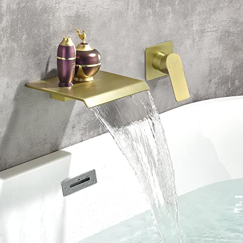 The Best Wall Mount Waterfall Bathroom Sink Faucet for a Sophisticated Look