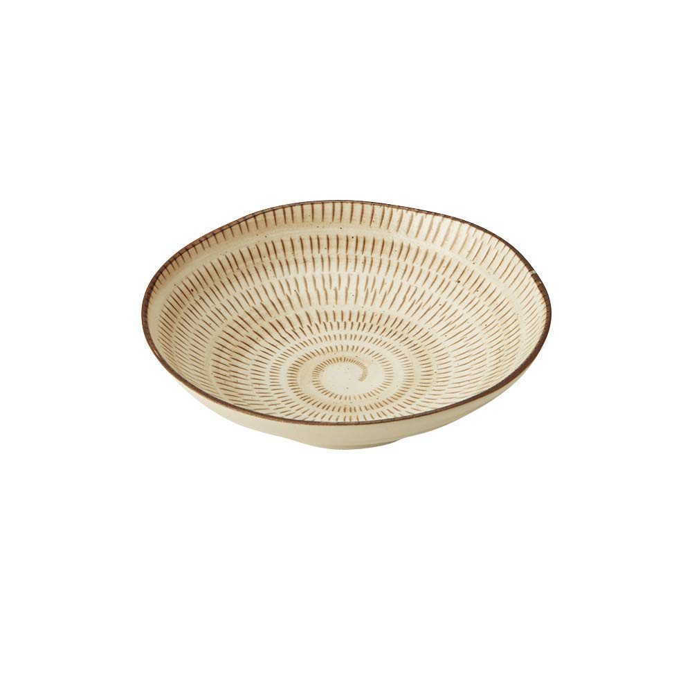 Mino Porcelain Serving Bowl, 6.7 Inches