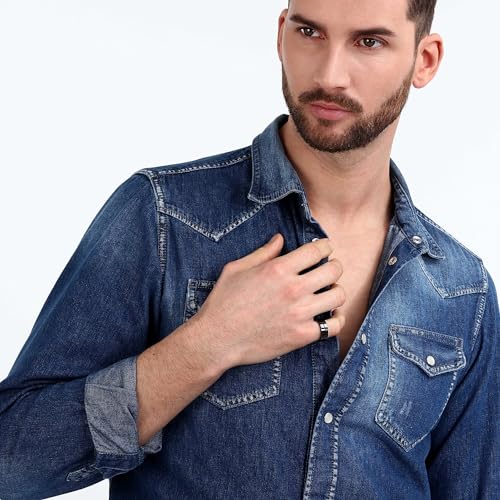 Sector No Limits Row Anello Uomo In Ceramica, Smalto Nero - SACX17019 - 4