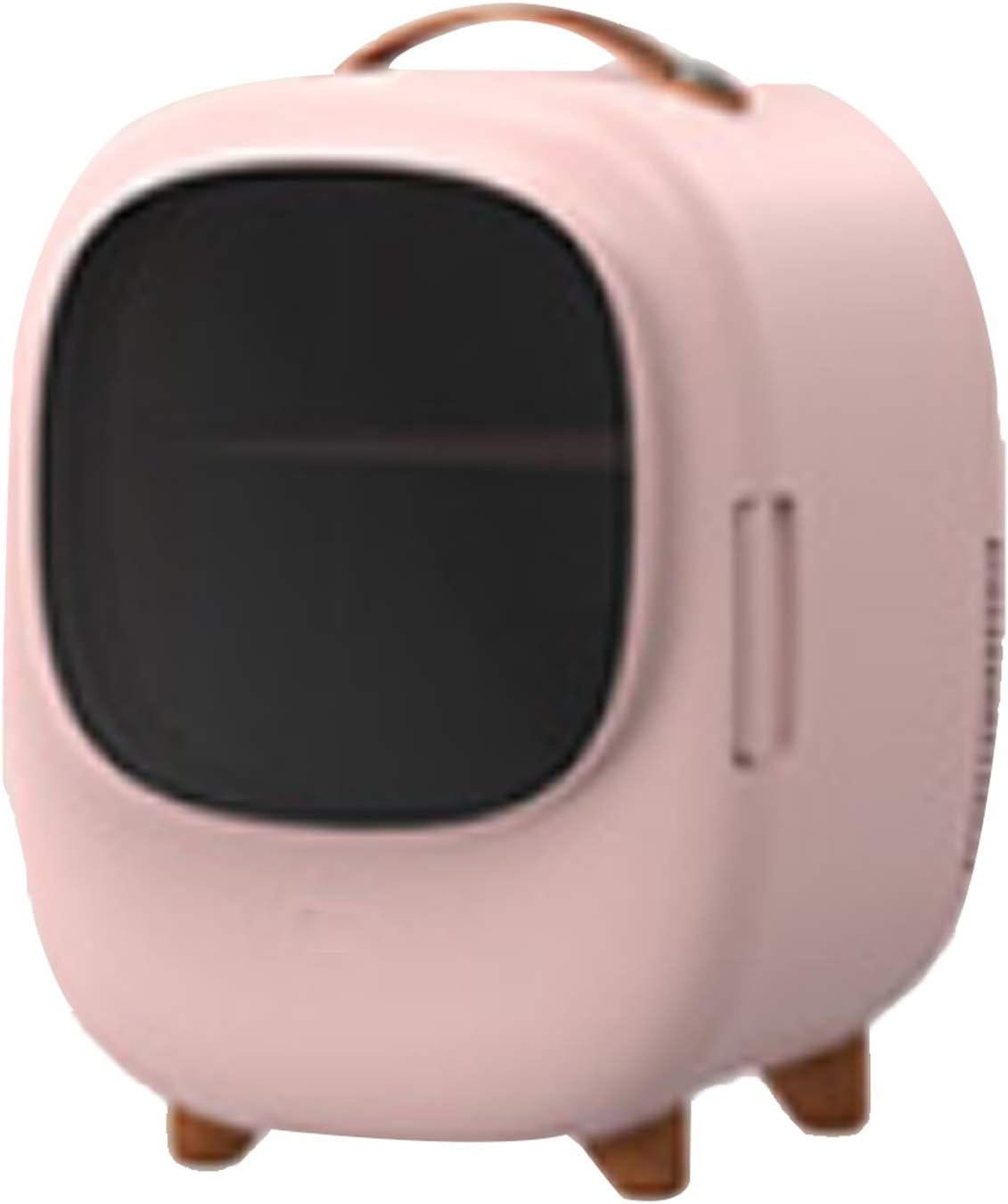 Mini Fridge 8 Liter Beauty Fridge Small Refrigerator Cooler Warmer Cosmetic Food Heating The Cooling Cooler Food Heater Beverage Cooler Compact Car Home Dual Purpose