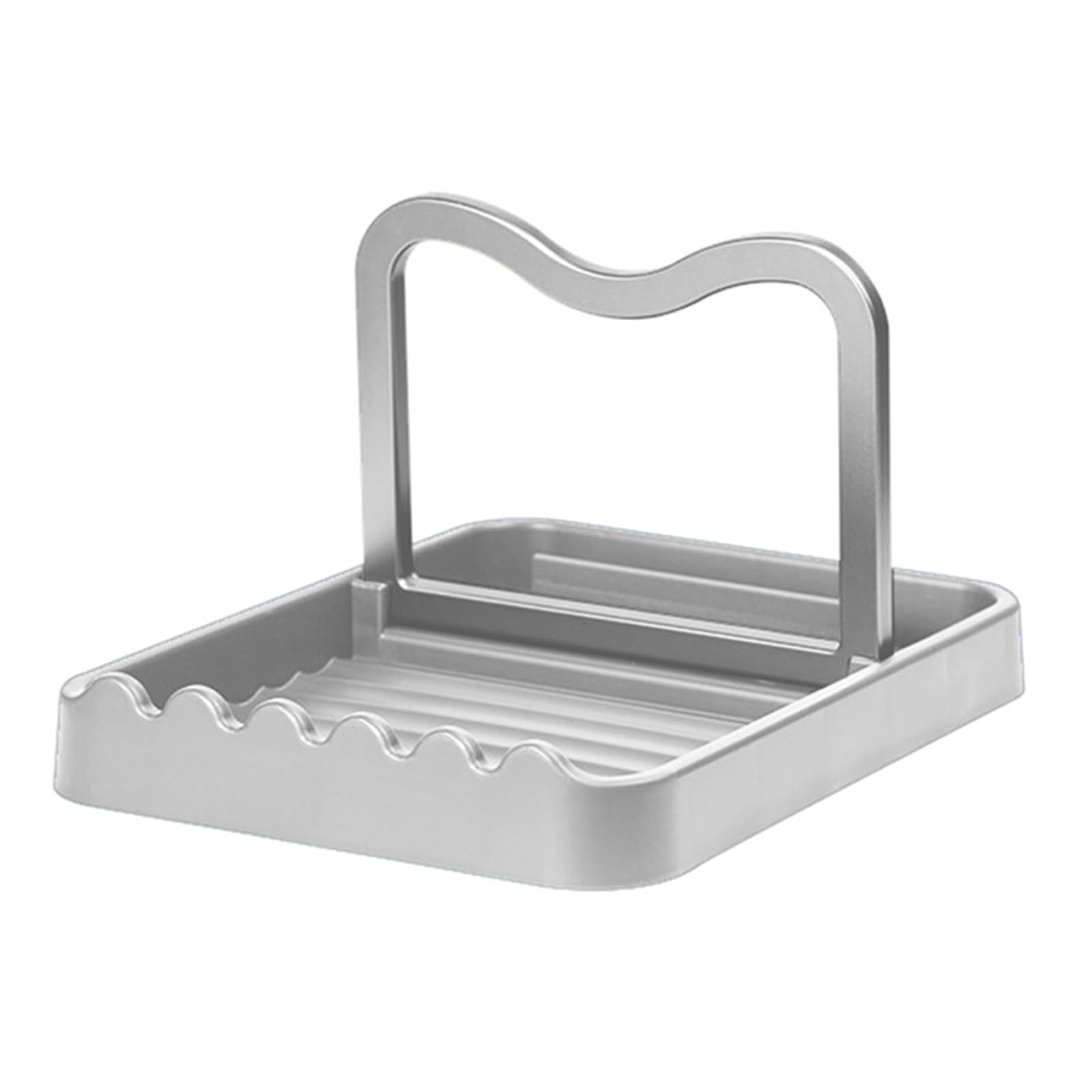 Rustproof Metal Shelf for Cookware and Cookware Lids Multifunctional Space Efficient Home Storage Solution Wall Mounted Lid and Cookware Organizer