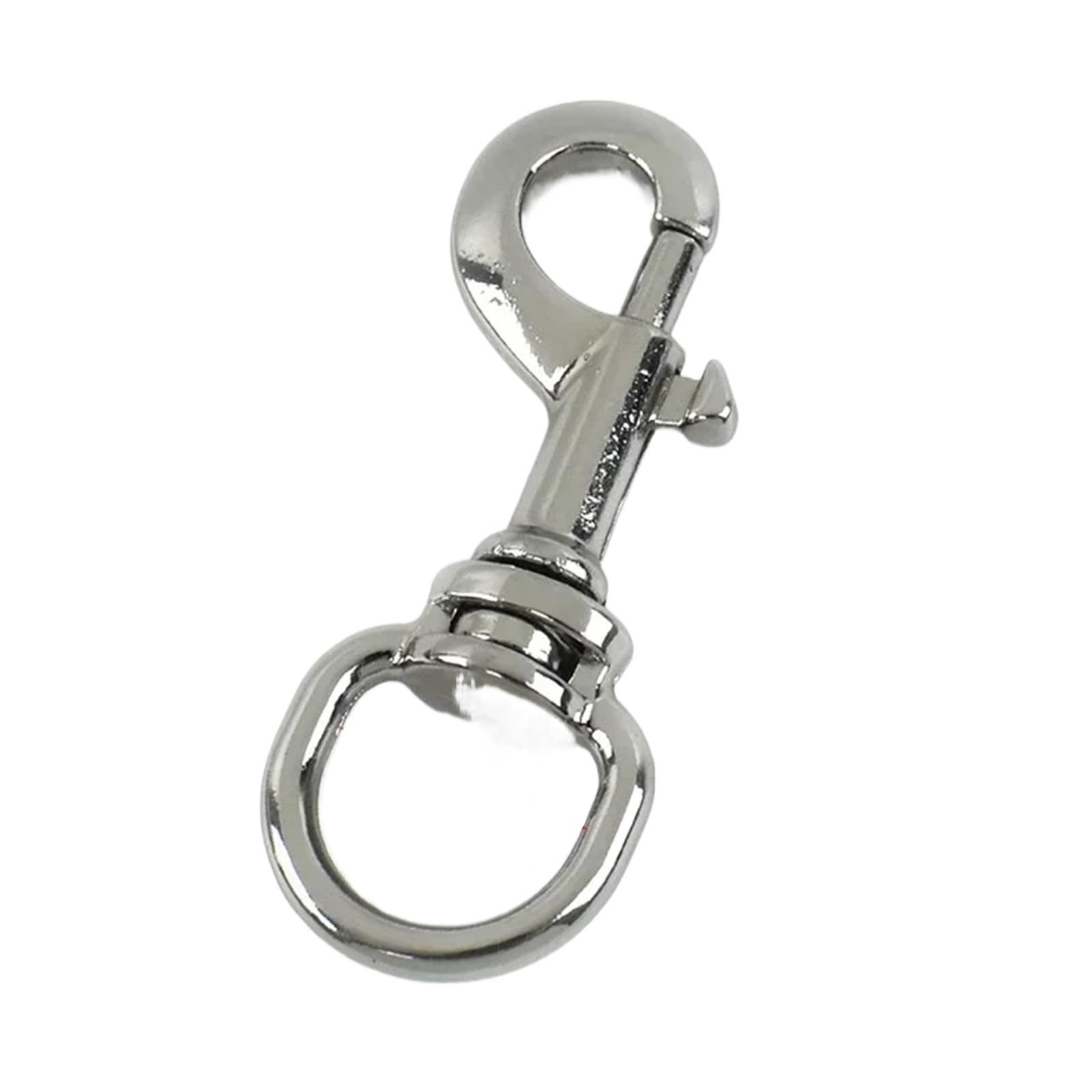 Cigpklo Silver-15Mm Swivel Snap Hooks 5-20Pcs 11/15Mm Metal Bag Strap Buckles Swivel Lobster Clasp Keychain Trigger Snap Hook Carabiner Clip Diy(,20Pcs)