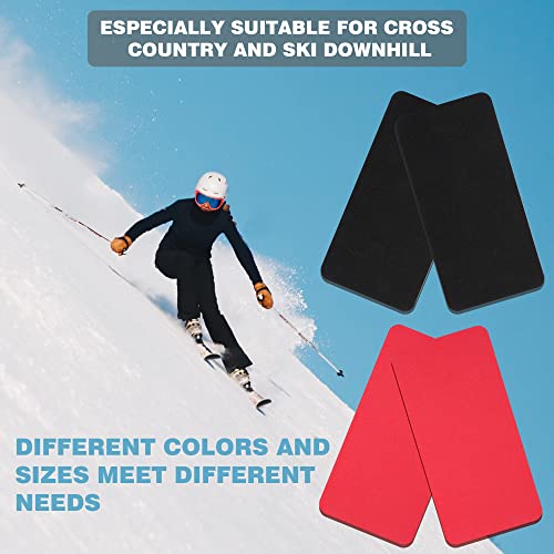 Bylion 8 Pcs Snowboard Shin Pads Guards Protector Foam Pads For Sports Ski, 2 Sizes Shin Pads Foam Padded Ski Boot Liner, Leg And Foot Friction Shin Bang Protection For Skiing Snowboarding #TOP3