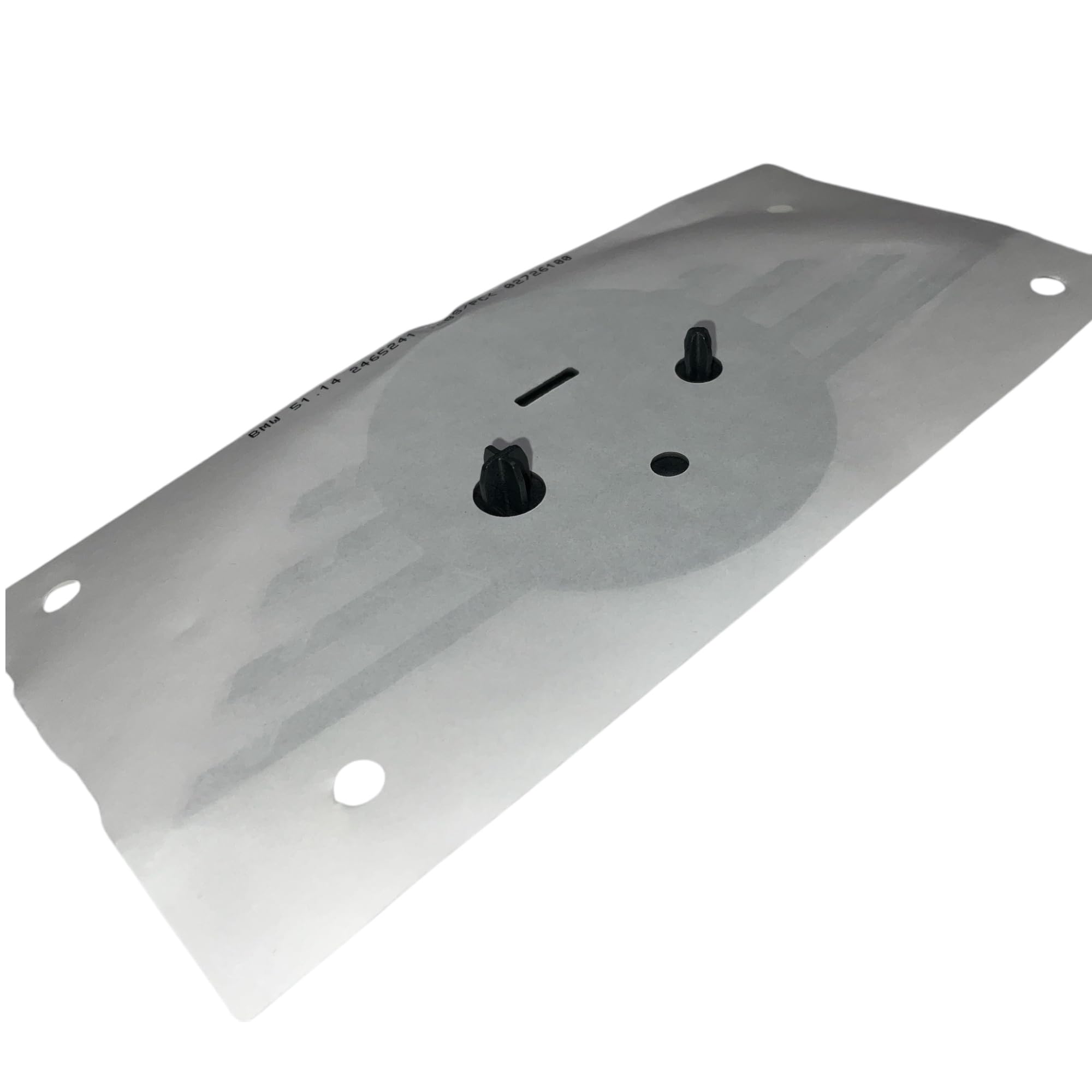MINI Emblema frontal exterior genuino en negro piano con elegante inscripción 51142465241