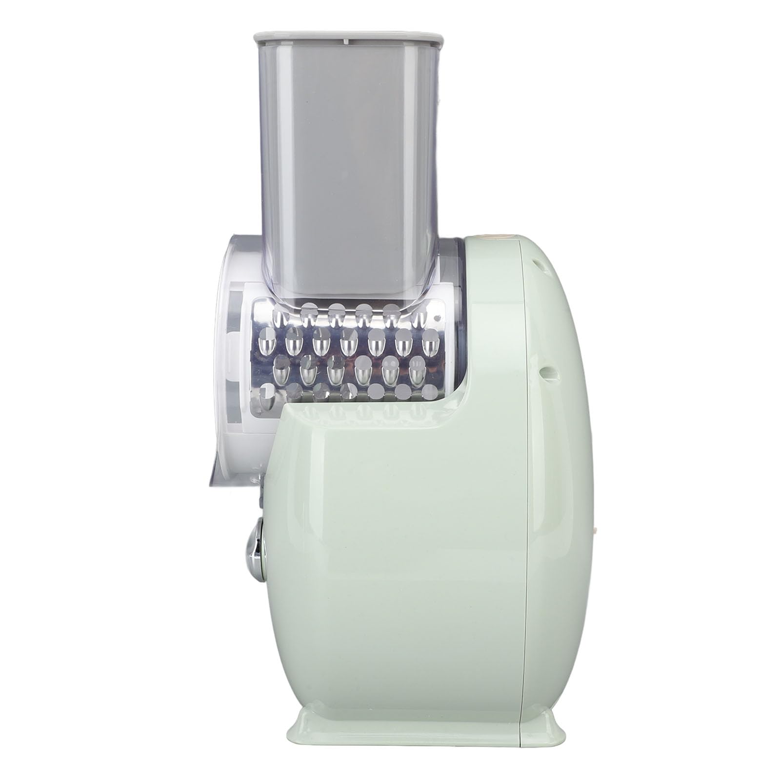 Trituradora de verduras eléctrica, cortador automático de verduras, picadora multifuncional de patatas y rábanos con 3 cuchillas, herramienta de cocina inalámbrica recargable para (Verde)
