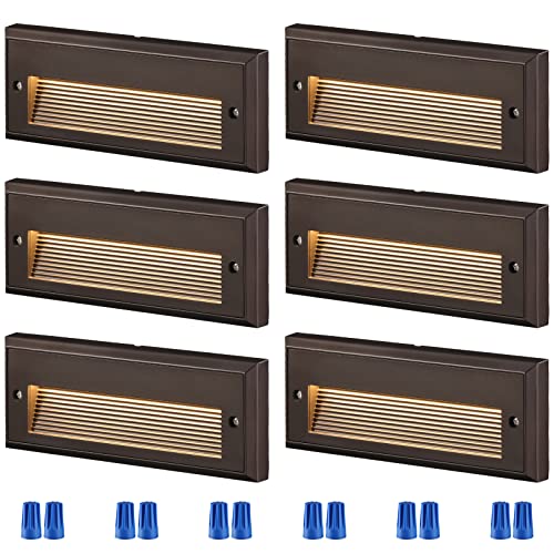 Reviews for LEONLITE Low Voltage LED Step Lights Outdoor, 12V 3.5W Landscape Stair Lights