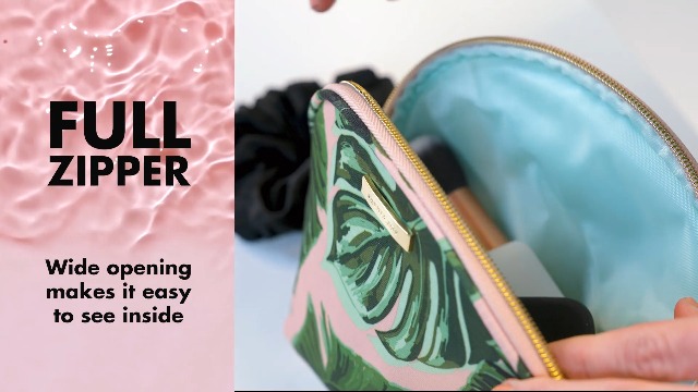 conair travel rose gold cvs toiletry bag toiletries Amazon.com : Conair Travel Makeup Bag, Large Toiletry and Cosmetic Bag,  Perfect Size for Use At Home or Travel, Train Case Shape in Pink Floral  Print : Beauty & Personal Care