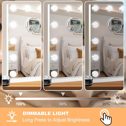 LED Vanity Mirror with Bluetooth