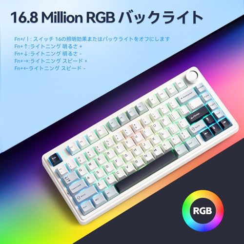 AULA AULA F75 ラピッドトリガー キーボード の商品画像 3