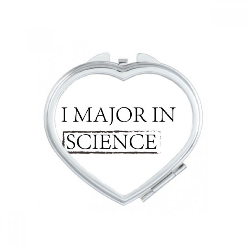 Miroir de poche politique cœur mignon petit cadeau portable pour étudiante et passionnée
