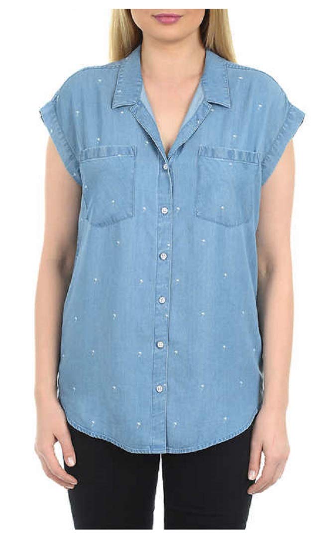 Women's Short Sleeve Tencel Blouse