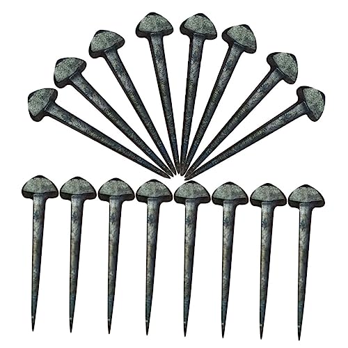 Sosoport Small Horseshoe Nails Compact Horseshoe Nail Moderate Hardness Easy Install