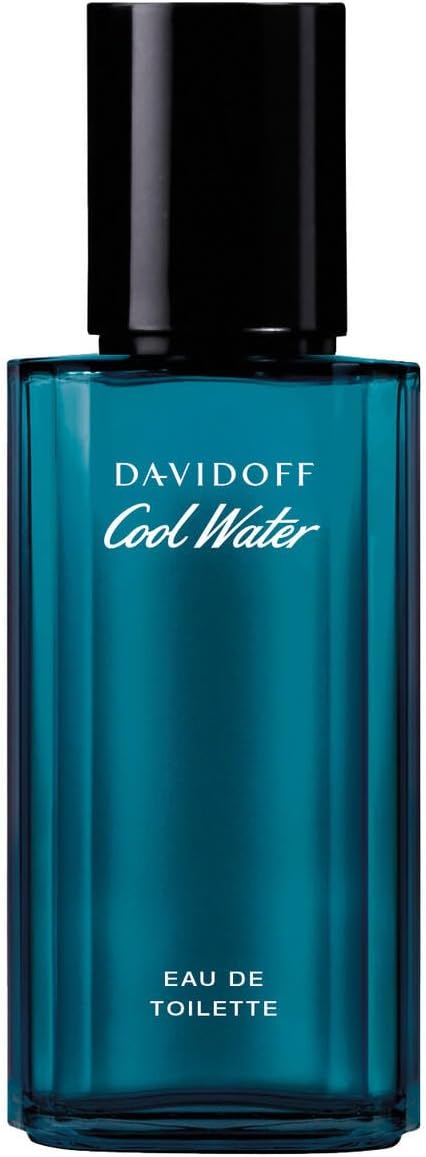 Davidoff Cool Water Eau de Toilette – Colonia aromática para hombre – Con notas de cilantro, menta, lavanda y ámbar – Fragancia de larga duración