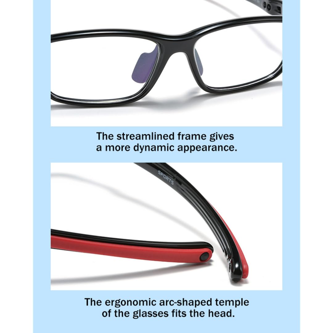 Gafas de sol ultraligeras de moda para hombre y mujer, ideales para deportes al aire libre.