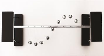 American Scientific Pendulum Wave Desktop Decoration Model | Create Incredible Wave Patterns | Show Off Science with Some Desk Decor