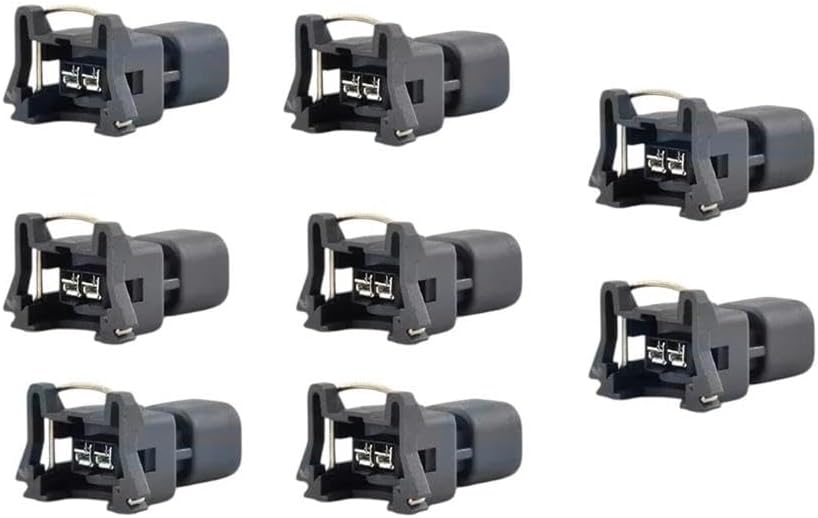 8x Fuel Injector Connector Adapter EV6 to EV1 USCAR LS2 LS3 LSX LS1 LT1 TPI
