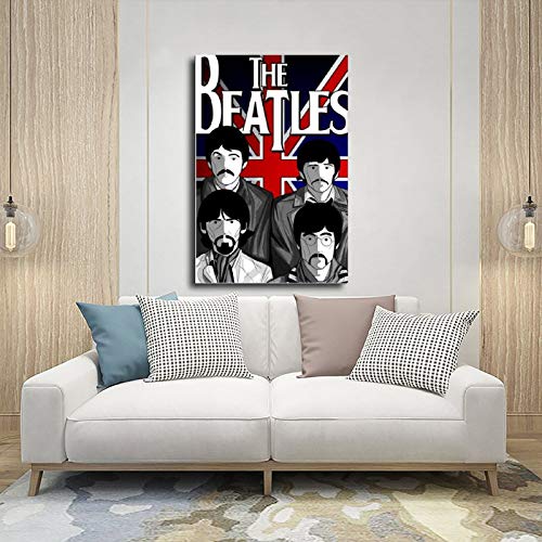 Poster sur toile The Beatles légendaire Rock Band The Beatles 11 – Décoration de chambre à coucher, de sport, de bureau… - Les Beatles, Paul McCartney, John Lennon, RIngo Starr, George Harrison Poster sur toile The Beatles légendaire Rock Band The Beatles 11 - Décoration de chambre à coucher, de sport, de bureau… – Image 6