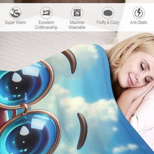 Couverture polaire crabe chaude couverture flanelle canapé lit