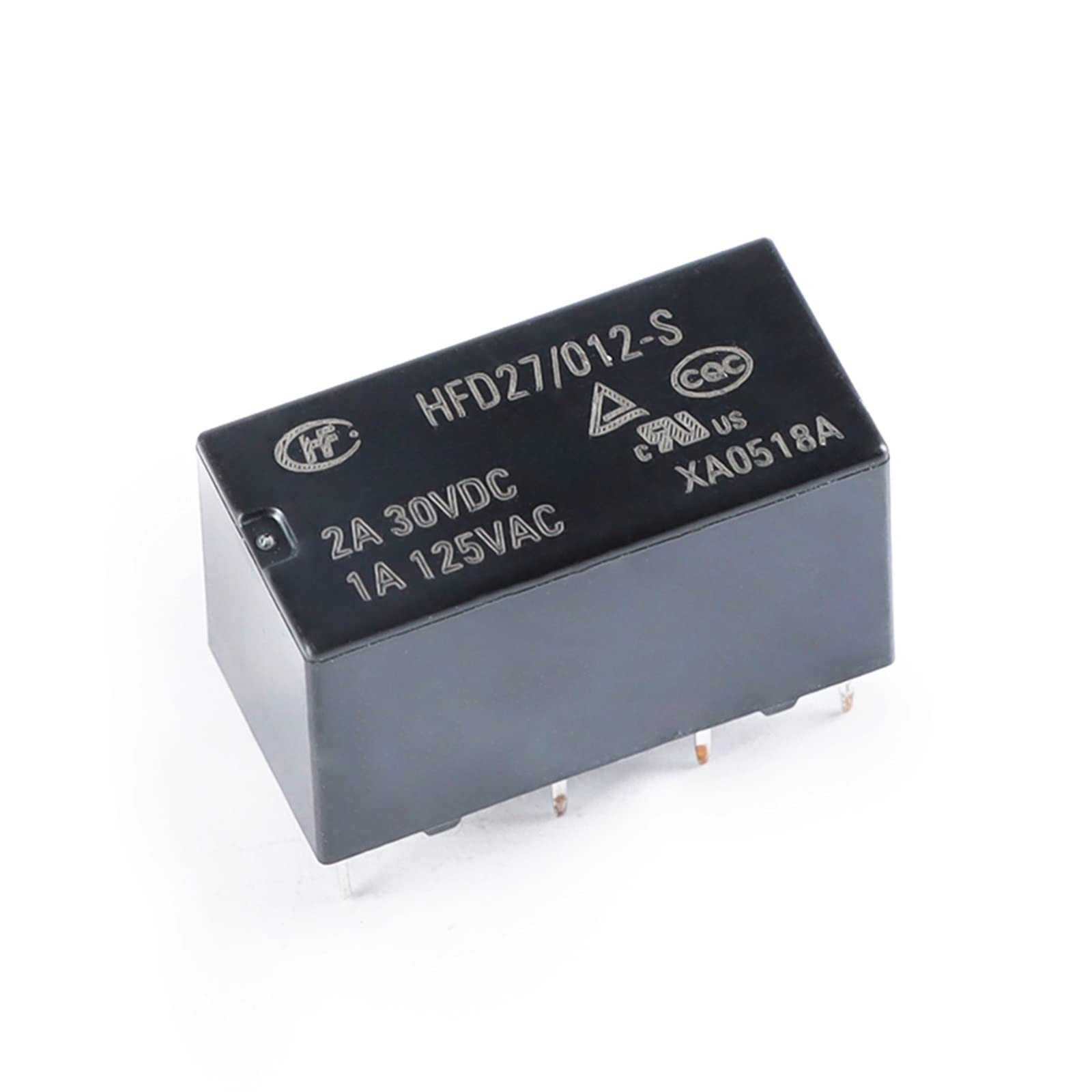 GVBAEPIEO 50Pcs Signal Relay JRC-27F HFD27-005 012 024-S Sensitive Type 0.2W 4078 8PIN