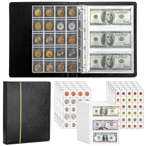 Jucoan J-COINHOLDERALBUM-BLACK Coin Collection Album thumb #2