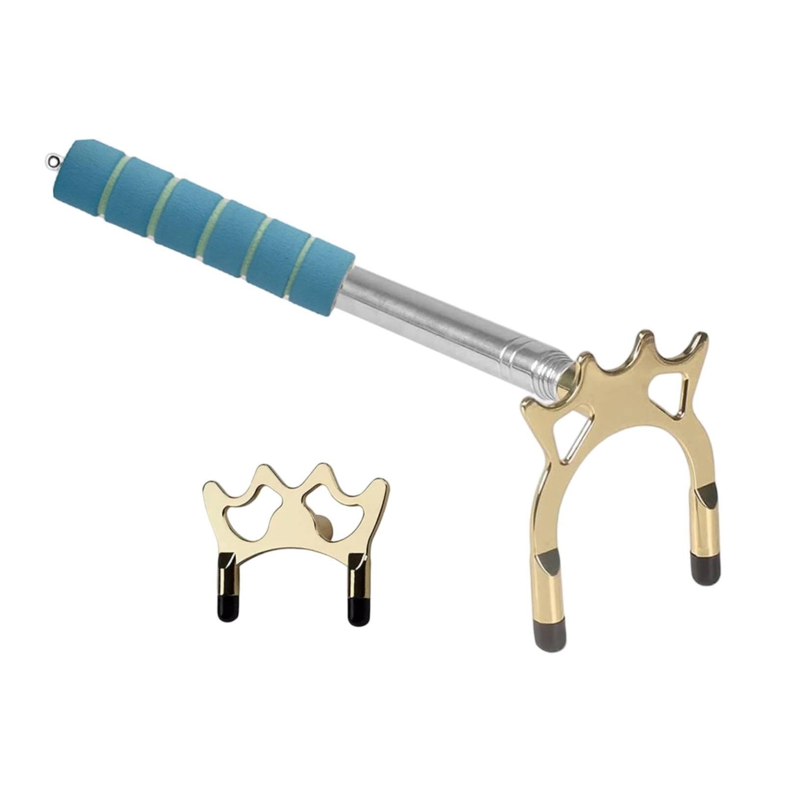 Porte-queues billard télescopique ajustable avec support de sol stable - 8