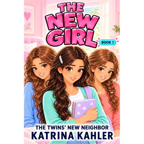The New Girl: Book 1 - The Twins' New Neighbor Audiolibro Por Katrina Kahler arte de portada