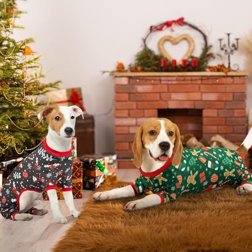 Pijamas Navideñas para Perros 4-Pack XL miniatura 5