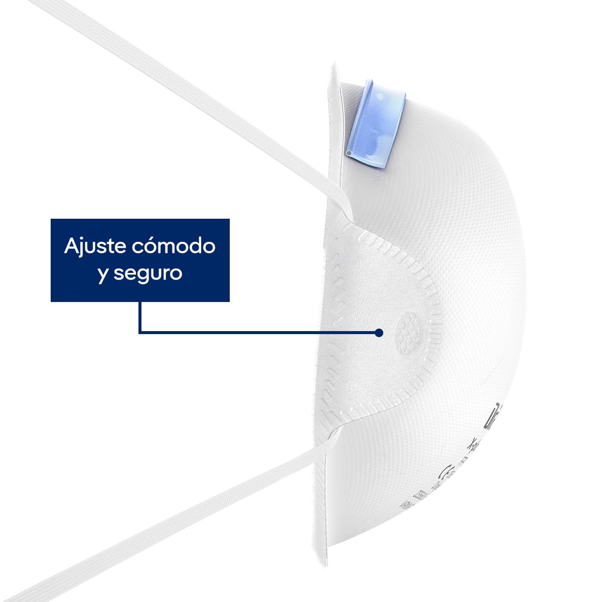 Dräger Máscara respiratoria X-plore 1320 FFP2 | Protector bucal como filtro eficaz contra el polvo fino y las partículas | Máscara respiratoria de 20 unidades en tamaño universal