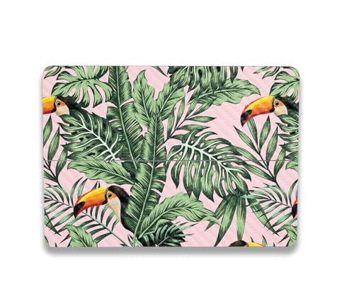 Image of MightySkins Carbon Fiber Skin Compatible with Microsoft Surface Laptop Studio 2 (2023) Full Wrap Kit - Hidden Toucan | Protective, Durable Textured Carbon Fiber Finish | Made in The USA