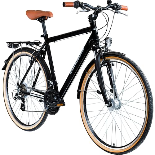 ZÜNDAPP T700 700c Trekkingrad Herren Fahrrad Trekking 28 Zoll Trekkingfahrrad StVZO (schwarz, 55 cm) ZÜNDAPP T700 700c Trekkingrad Herren Fahrrad Trekking 28 Zoll Trekkingfahrrad StVZO (schwarz, 55 cm)