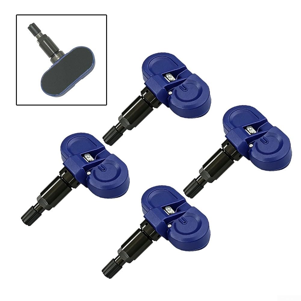 TPMS 1490701-01-C - Sensor de presión de neumáticos (4 unidades, para Tesla para modelo Y, conjunto de sensores de monitoreo inalámbrico)