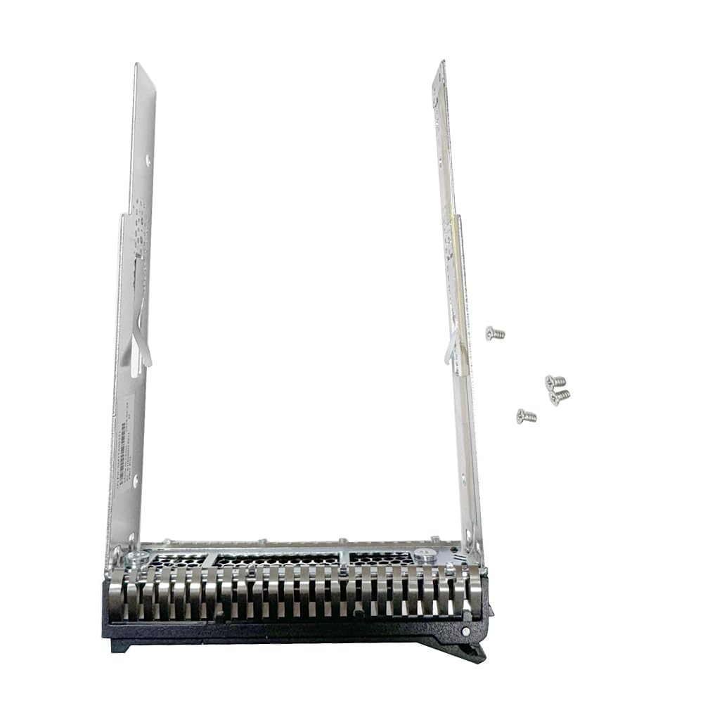 Photo 1 of (1 Pack) 3.5" SATA SAS Hard Drive Caddy Tray Sled Tower Server for Lenovo ThinkSystem ST250 IBM X3650 SR650 SR550 SR588 SR658 X3650M5 X3550M5 SR530 SR630 ST558 ST550 SR550 SR590 with 4 pcs Screws