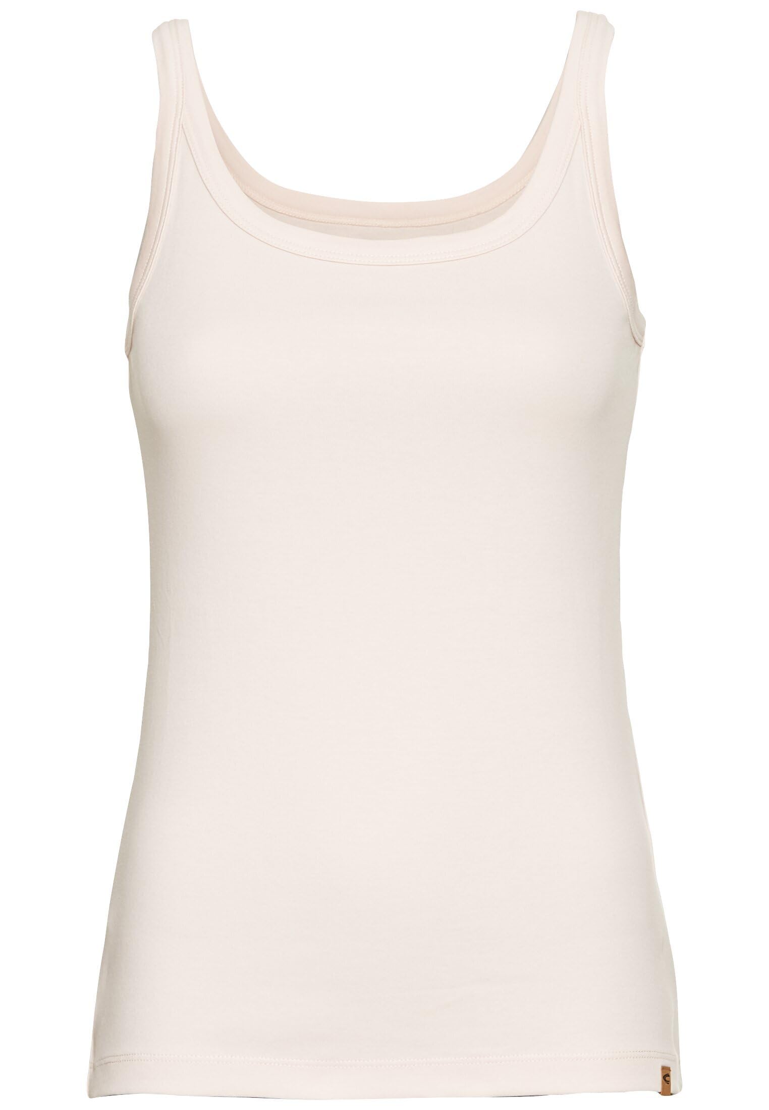 camel active Women's Basic Top Made of Pure Cotton, Pink, S