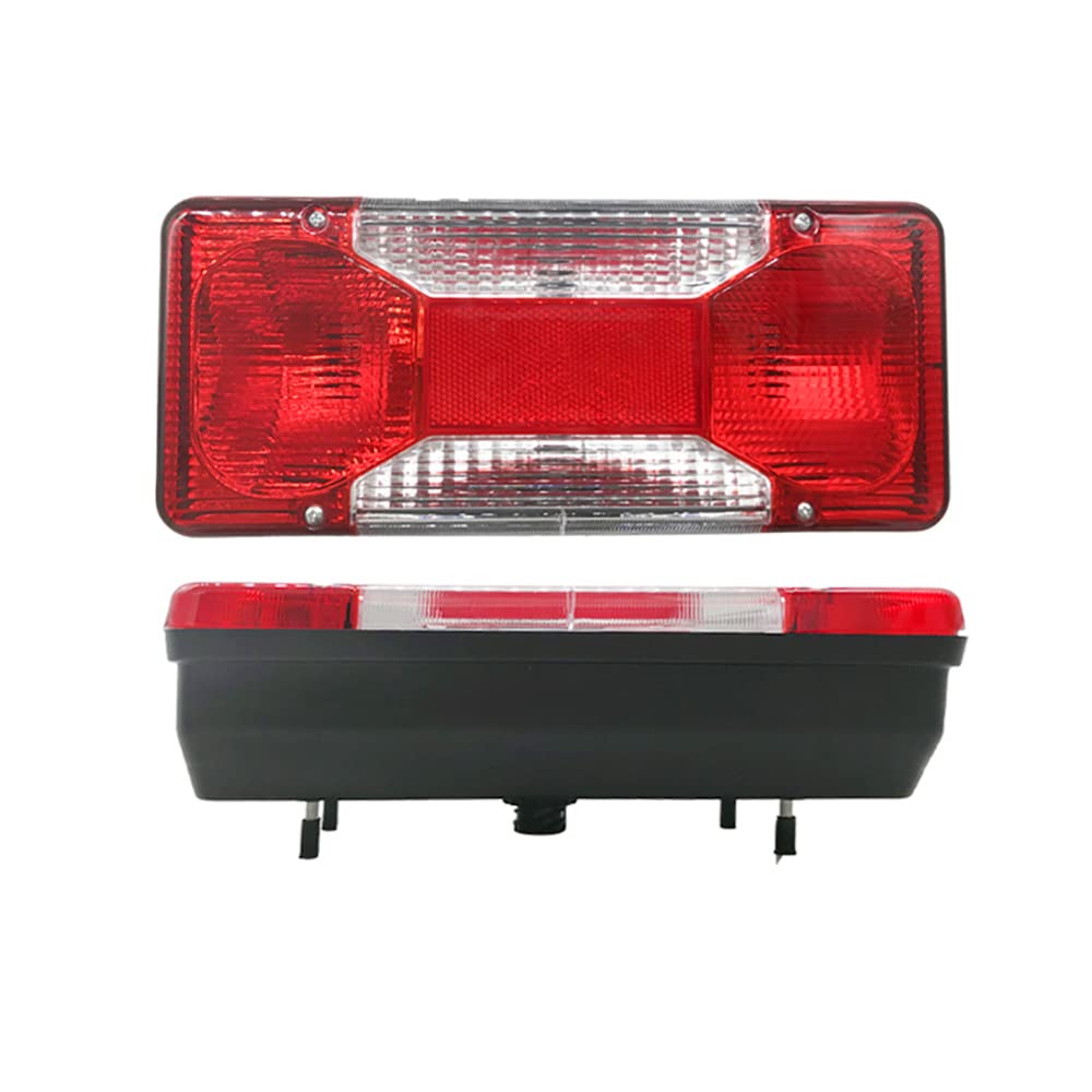 Światło tylne do IVECO, 24 V tylne światła lewe/prawe światło hamowania samochodu kierowcy po stronie pasażera, 69500026 69500032,Red-lewe